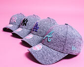 Dámská Kšiltovka New Era Tech Jersey New York Yankees 9FORTY Gray/Pink Strapback
