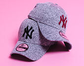 Kšiltovka New Era Tech Jersey New York Yankees 9FORTY Gray/Carmine Strapback