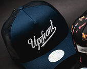 Kšiltovka UPFRONT Pin-Up Vinyl Baseball Trucker Black Snapback