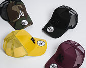 Kšiltovka New Era League Essential Trucker Atlanta Braves 9FORTY Woodland Camo/White Snapback