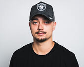 Kšiltovka New Era Jersey Tech A-Frame Oakland Raiders 9FORTY Grey Heather/White Snapback