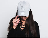 Dámská Kšiltovka New Era Jersey Essential New York Yankees 9FORTY Gray/Gray Strapback
