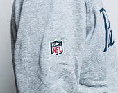 Mikina New Era Team Apparel Crewneck New England Patriots Light Grey Heather
