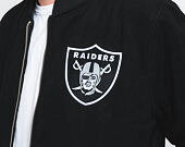 Bunda New Era Team Apparel Melton Bomber Oakland Raiders Black