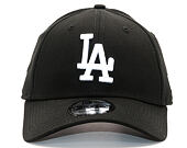 Kšiltovka New Era League Essential Los Angeles Dodgers 9FORTY Black/White Strapback