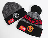 Kulich New Era Crown Bobble Knit Manchester United Black
