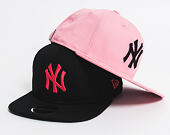 Kšiltovka New Era True Originators New York Yankees 9FIFTY Bright Rose/Black Strapback