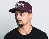 Kšiltovka New Era Felt Script Cleveland Cavaliers 9FIFTY Maroon/White Snapback