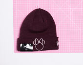Dětský Kulich New Era Disney Knit Minnie Mouse Youth Frosted Burgundy