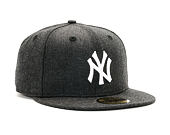 Kšiltovka New Era Seasonal Heather New York Yankees 59FIFTY Heather Black/White