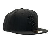 Kšiltovka New Era Black On Black Chicago White Sox 59FIFTY Black