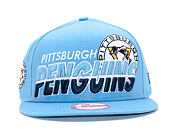 Kšiltovka New Era Horizon Pittsburgh Penguins 9FIFTY Blue Snapback