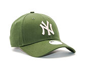 Dámská Kšiltovka New Era League Essential New York Yankees 9FORTY Rifle Green/Satin Strapback