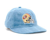 Kšiltovka New Era Team Helmet San Francisco 49ers 9FIFTY Sky Strapback