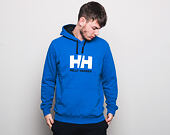 Mikina S Kapucí Helly Hansen HH Logo Hoodie Olympian Blue