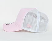 Kšiltovka New Era Oxford A Frame Trucker Los Angeles Dodgers 9FORTY Pink/White Snapback
