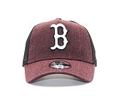 Dětská Kšiltovka New Era Seas Heather Aframe Trucker Boston Red Sox 9FORTY Child Heather Maroon/Whit