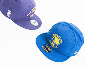 Kšiltovka New Era Team Heather Golden State Warriors 9FIFTY Heather Light Royal/Yellow Snapback