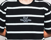 Triko HUF Golden Gate Stripe Black