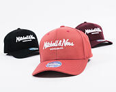 Kšiltovka Mitchell & Ness Pinscript High Crown 110 Maroon Snapback
