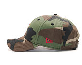 Kšiltovka New Era Camo Team Cleveland Cavaliers 9FORTY Black Camo/Cardinal Strapback