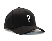 Kšiltovka State of WOW ALPHABET - Question Mark Baseball Cap Crown 2 Black/White Strapback