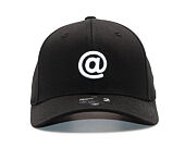 Kšiltovka State of WOW ALPHABET - Zavináč Baseball Cap Crown 2 Black/White Strapback