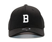 Kšiltovka State of WOW ALPHABET - Bravo Baseball Cap Crown 2 Black/White Strapback