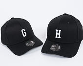 Kšiltovka State of WOW ALPHABET - Hotel Baseball Cap Crown 2 Black/White Strapback