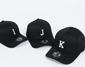 Kšiltovka State of WOW ALPHABET - India Baseball Cap Crown 2 Black/White Strapback