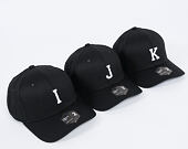 Kšiltovka State of WOW ALPHABET - Juliet Baseball Cap Crown 2 Black/White Strapback
