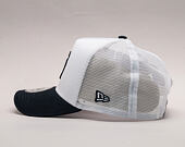 Kšiltovka New Era  League Essential New York Yankees 9FORTY A-FRAME TRUCKER  Optic White / Navy