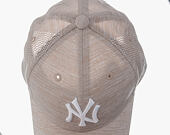 Kšiltovka New Era Engineered Fit New York Yankees 9FORTY Strapback Stone / Optic White