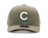 Kšiltovka New Era   Pre Curved  Chicago Cubs 9FIFTY Snapback New Olive / Optic White
