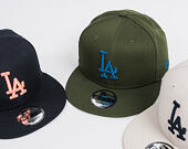 Kšiltovka New Era   League Essential Los Angeles Dodgers 9FIFTY Snapback Stone / Navy