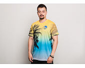 Triko New Era Coastal Heat Tee Golden State Warriors All Over Print