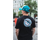 Triko New Era Coast 2 Coast Chest Tee Florida Marlins Black