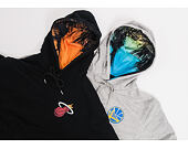 Mikina S Kapucí New Era Coastal Heat Hoody Golden State Warriors Light Grey Heather