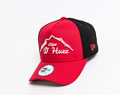 Kšiltovka New Era A Frame Trucker Tour De France Lifestyle 9FORTY Scarlet Snapback