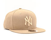 Kšiltovka New Era Original Fit Canvas New York Yankees 9FIFTY Camel Snapback