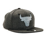 Kšiltovka New Era Original Fit Concrete Jersey Chicago Bulls 9FIFTY Black/Heather Gray Snapback
