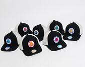 Kšiltovka Mitchell & Ness Patch 110 Flex-Snap SB Miami Heat Black/White Snapback