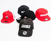 Kšiltovka New Era 9FIFTY FA 18 Wordmark Ducati Scarlett Snapback