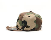 Dětská Kšiltovka New Era 9FIFTY Camo New England Patriots Youth Woodland Camo/Black Snapback