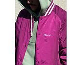 Bunda Champion Bomber Jacket Purple/White