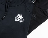 Mikina Kappa Authentic Porta Black/White