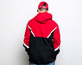 Bunda Mitchell & Ness Chicago Bulls Half Zip Anorak Jacket Black/Red