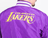 Bunda New Era Los Angeles Lakers NBA Team Apparel Bomber Purple