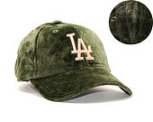 Dámská Kšiltovka New Era 9FORTY Los Angeles Dodgers Winter Pack WMNS New Olive/Rose Gold Strapback