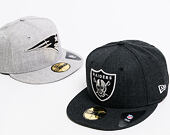Kšiltovka New Era 59FIFTY New England Patriots Heather Grey